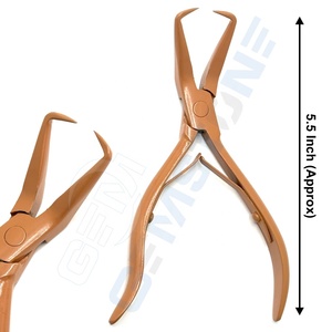 Professional Durable Reusable Stainless Steel Hair Extension <b>Tools</b> Kit Set Micro Beads Pliers Loop Hook <b>Thread</b> Clips Accessories - Product Image 6