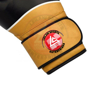 Équipement de boxe en cuir véritable réglable et respirant, neuf, pour entraînement professionnel, avec gants de boxe. - Product Image 5