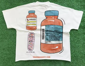เสื้อยืดทรงบ็อกซี่โอเวอร์ไซส์พิมพ์โลโก้ตามสั่งสำหรับผู้ชาย ผ้าคอตตอนหนา 300GSM พิมพ์ลาย DTG สไตล์ไฮสตรีท - Product Image 4