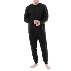 Custom Winter <b>Men's</b> Sweatshirt New <b>Fleece</b> Terry Embossed Black Sublimation Winter Plain Dyed Custom <b>Men's</b> Sweatshirts - Product Image 3