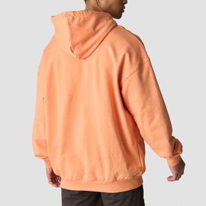 Sudadera con Capucha Oversize para Hombre con Estampado Gráfico de Durazno, Casual, de Forro Polar, Manga Larga, Estilo Urbano - Product Image 2