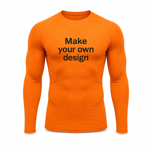 Custom Long Sleeve <b>Compression</b> <b>Shirt</b> <b>Women</b> Olive Green O-Neck Quick Dry Printed Sportswear Athletic Fit - Product Image 5