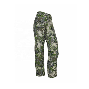Pantalon de chasse au design unique, tissu polyester respirant, taille haute, fermeture éclair et bouton, poches avant et arrière. - Product Image 4