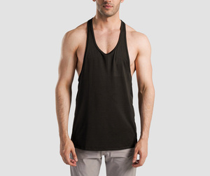 เสื้อกล้ามออกกำลังกายผู้ชายผ้าฝ้าย 100% แบบสั่งทำพิเศษ สำหรับฟิตเนส เพาะกาย พิมพ์ลายกล้ามเนื้อ ทรงหลวม แขนกว้าง - Product Image 4