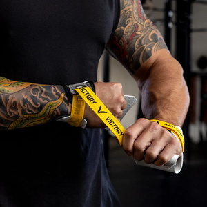 Unisex Leather Hand Grip for Weightlifting Gym Padded Palm Grips for Pull Ups Rows Fitness <b>Training</b> session Gear Supplier - Product Image 5