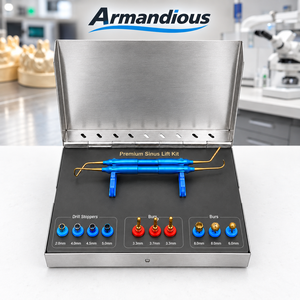 ARMANDIOUS INDUSTRIES 12-teiliges Dental-Sinuslift-Set mit Elevatoren, Bohrern, Bohrerstoppern und Metallaufbewahrungsbox - Product Image 6