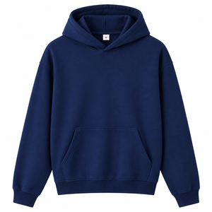 Sudadera con Capucha para Mujer, Color Sólido, 100% Algodón Tejido, Ropa Casual Transpirable con Bolsillos, Corte Regular, Estilo Otoñal - Product Image 4