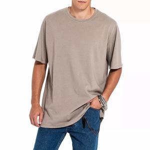 T-shirt publicitaire lavable, respirant, à prix bas, design personnalisé, grandes tailles, coupe ample pour homme - Product Image 4