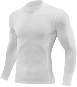 STELLAR Long Sleeve O-Neck Casual <b>Patchwork</b> T-<b>Shirt</b> Breathable Regular Fit Knitted Corduroy Fabric Spandex/Polyester 180g Men - Product Image 1
