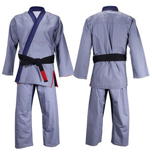 Uniforme de Karate Personalizado 100% Algodón Elástico Transpirable Pantalones Cortos de Secado Rápido Logotipo Frontal Precio al por Mayor - Product Image 1