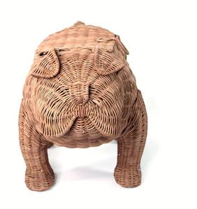 Panier de rangement pour bébé en rotin tressé écologique de haute qualité, organisateur de jouets, décoration intérieure, fabricant vietnamien, vintage - Product Image 4