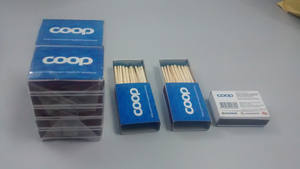 Household Eco-Friendly Safety <b>Matches</b> Printing Matchbox 49x35x12mm 40 Sticks Reliable Daily Use Fire Starter Wooden Matchsticks - Product Image 4