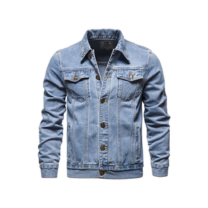 Stylish <b>Mens</b> <b>Denim</b> <b>Jacket</b> Modern Fit Casual Essential for Weekend Activities Outdoor Use and Everyday Comfort Dhaka RMG factory - Product Image 1