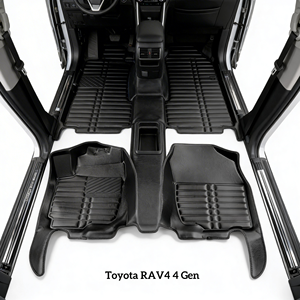 Alfombrillas para Coche con Volante a la Izquierda para Toyota RAV4, 3D 5D, de Cuero, Impermeables, Antideslizantes, Personalizadas al por Mayor para América del Norte, Canadá y la UE - Product Image 2