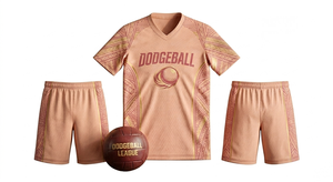 Paquete de Uniformes de Dodgeball Elite, Camisetas de Equipo Totalmente Personalizadas con Colores, Nombres, Números y Logotipos Ilimitados - Product Image 2