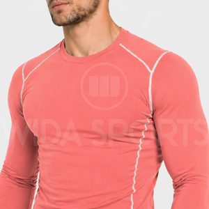 Trending 2026 Custom Gym <b>Compression</b> <b>Shirt</b> Lightweight Breathable Workout Fitness Performance Athletic Wear - Product Image 3
