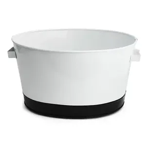 Oferta Especial: Cubitera y Enfriador de Vino de Acero Inoxidable, Color Personalizado, Empaquetado en Cartón, Asas Elegantes para Bodas y Fiestas - Product Image 1