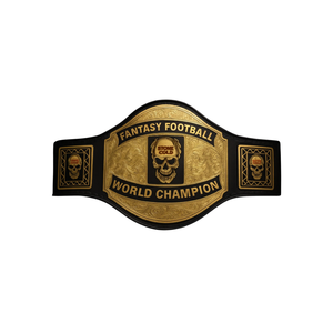 Ceinture de champion du monde de football édition Stone Cold, plaquée or, titre de championnat sportif de qualité supérieure - Product Image 1