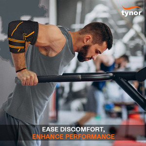 Support de Coude Haute Qualité Air Pro – Fournisseur Fabricant – Manchon de Coude Sportif Réglable avec Tissu Respirant à Flux d'Air Léger - Product Image 3