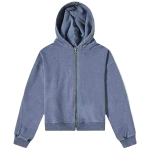 Acid Wash 2025 <b>Hoodie</b> <b>Zip</b> <b>up</b> Print Graphic Stone Washed Heavy Cotton <b>Vintage</b> Hoodies Oversized Men Acid Washed Hoodies on Sale - Product Image 1