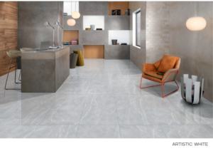 Luxury <b>polished</b> glazed porcelain tiles with carving finish suitable for expansive <b>flooring</b> and wall layouts in elegant interior - Product Image 5