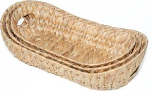 Panier de rangement ovale en jacinthe d'eau tressée, fait main, vente en gros, écologique, fabriqué au Vietnam - Product Image 4