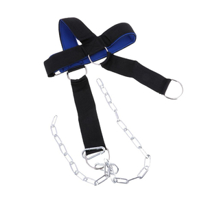 High Quality Heavy Duty Breathable Adjustable Neoprene Head Harness for <b>Weight</b> <b>Lifting</b> Gym Training Bodybuilding - Product Image 4