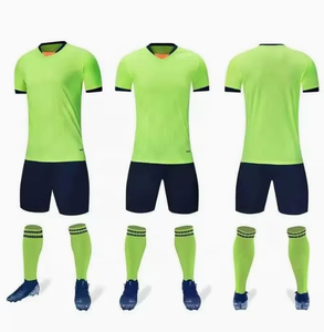 mens soccer jersey set orange black striped sublimated short sleeve moisture wicking <b>athletic</b> fit custom - Product Image 2