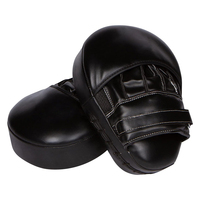 Kit de pads de frappe thaïlandais en cuir PU durable de haute qualité, écologique, pour l'entraînement de MMA, de karaté et de boxe, avec des gants de frappe incurvés pour la concentration