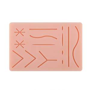 Kit de pratique de suture réutilisable avec coussinet en silicone et instruments chirurgicaux en acier inoxydable pour débutants et avancés par Grip Surgical - Product Image 6