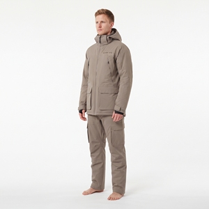Combinaison de ski d'hiver pour homme - Combinaison imperméable coupe-vent en polaire isolante avec fermeture éclair, taille personnalisée, vêtements d'extérieur - Product Image 5