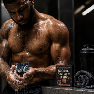 Blood Sweat and Tears Active Lifestyle Soap Bar for Gym and <b>Post</b> Workout Body Cleansing Wholesale Private <b>Label</b> Manufacturer - Product Image 5