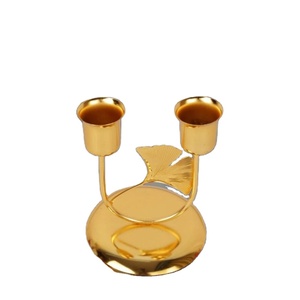 Bougeoir en fer fait main décor de mariage fantaisie boîte de bougeoir en métal décoration de table Accent maison moule prix de gros - Product Image 1