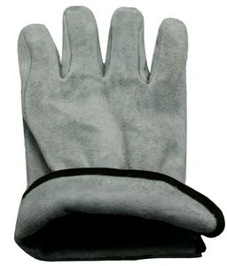 Guantes de piel de cabra de grano completo de alta calidad, resistentes al calor y para soldar, guantes de cuero para soldadores. - Product Image 5