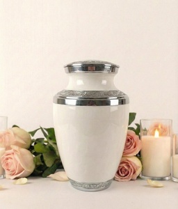 aluminium urn assortment exporter aluminium urn mixed design exporter aluminium urn combo set exporter aluminium urn productvase - Product Image 5