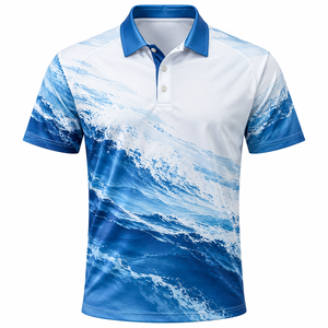 Camiseta de Pesca Personalizada para Hombre, Protección UV, Ligera, de Poliéster, Polo de Pesca Personalizado, Gran Venta - Product Image 3