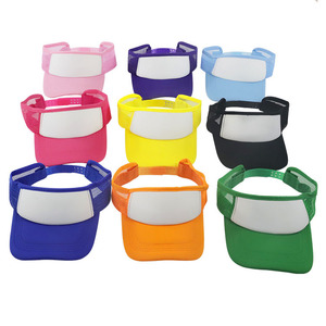 Casquette de sport rose personnalisée avec logo, visière en mousse respirante pour activités extérieures, football et course à pied - Product Image 3
