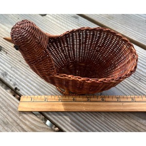 Panier en rotin tressé à la main en forme de gland, paniers de rangement écologiques faits à la main, rotin naturel, multifonctionnel moderne, Artex Green Earth Made - Product Image 3