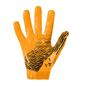 Guantes de Fútbol Americano de Cuero con Ajuste Cómodo, Agarre Antideslizante Fuerte, Transpirables, Ligeros, Cierre de Gancho y Bucle, Movimiento Activo - Product Image 4