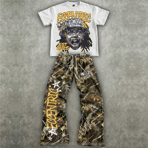 Camisetas Térmicas Transpirables con Lavado Ácido Personalizadas por el Fabricante, Estilo Hip Hop, Ecológicas, de Manga Corta, Corte Recto y Amplio, para Primavera - Product Image 3