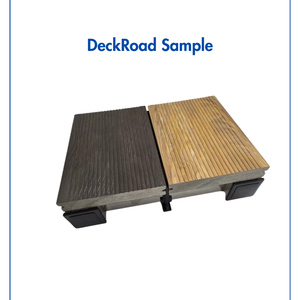 Composite Decking Eco-Friendly Waterproof Anti-Slip Interlocking Brushed Co-Extrusion Grooved Exterior Garden Pool Outdoor Deck - Product Image 1