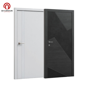 Portes intérieures en bois composite WPC de luxe classiques, couleurs personnalisées, imperméables, pour appartement, garantie de 3 ans - Product Image 3