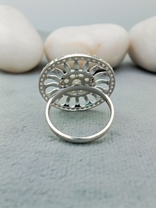 Custom 100% Satisfaction Guarantee 925 Silver <b>Fine</b> Jewelry Sets Trendy Fancy Solitaire VVS Diamond GIA Certified Engagement Gift - Product Image 2
