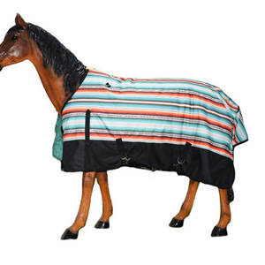 Couvertures de cheval respirantes et durables pour un confort quotidien en extérieur, couvertures de cheval rembourrées douces pour une chaleur douce et un style élégant - Product Image 3