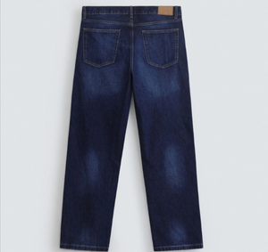 Men's Women's <b>Light</b> <b>Black</b> Loose Fit Denim Jeans Casual Washed Wide Leg Style Summer Wear Denim Jacket Pant Baggy Styles - Product Image 6