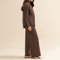 Ensemble coordonné tendance pour femmes, ensemble coordonné élégant pour femmes, parfait pour les tenues décontractées avec un design moderne et confortable