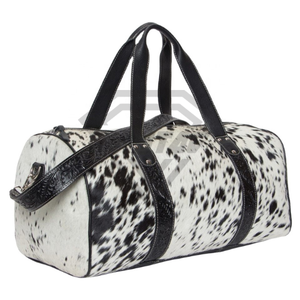 Grand sac de voyage bohème avec pompon, couleur personnalisée, pour femme, week-end, nuitée, durable, multifonction, prix abordable - Product Image 2