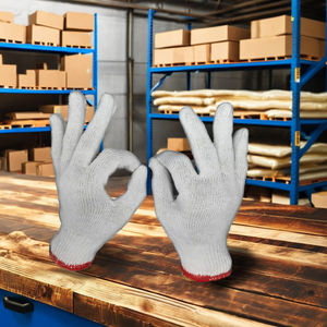 Gants de sécurité blancs de haute qualité pour la protection des mains 21-26cm de longueur de jambe pour le travail en plein air Production du Vietnam - Product Image 4