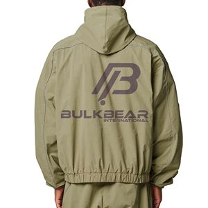 Custom Casual Tracksuit Set Stretch Fabric Sportswear Athletic Training <b>Jogging</b> <b>Suit</b> Track Jacket and Pants OEM ODM Factory - Product Image 5