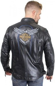 Veste en cuir Harley 115 Anniversary Limited Edition pour hommes - Product Image 5